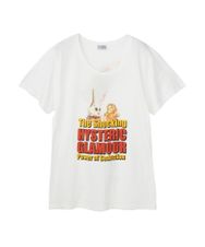 THE SHOCKING プリント ビッグTシャツ