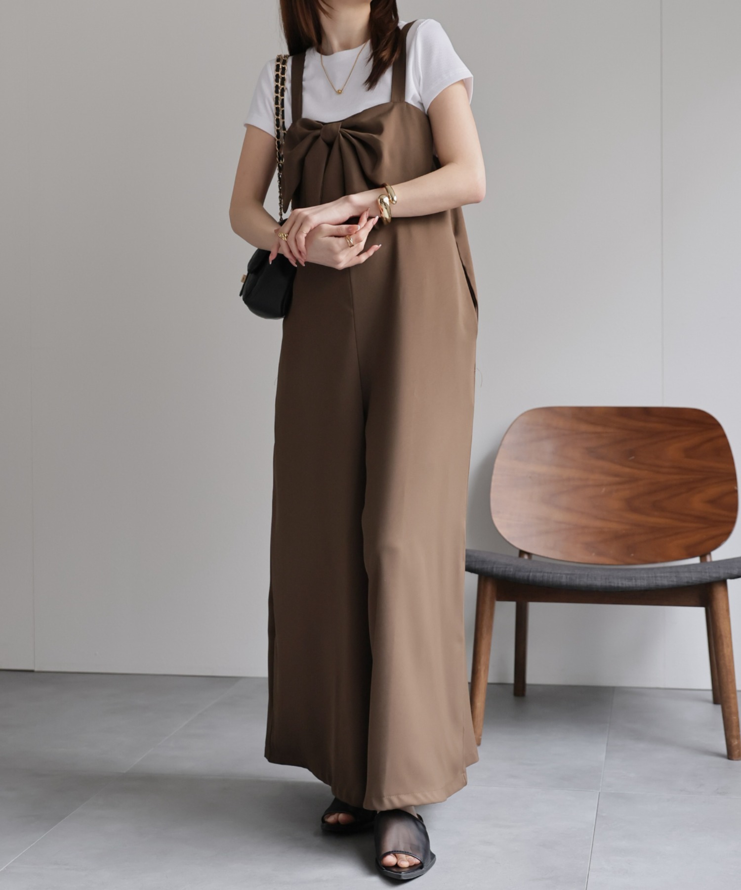 model：162㎝着用サイズ：F