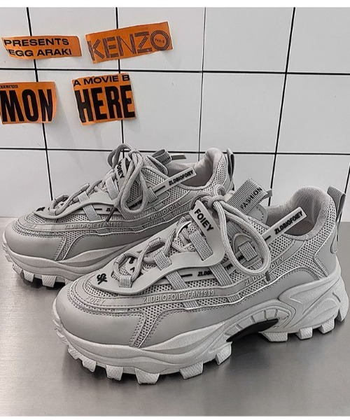 A'GEM/9 × .kom 『ARULE/アルール』ボリュームソールスニーカー ARULE