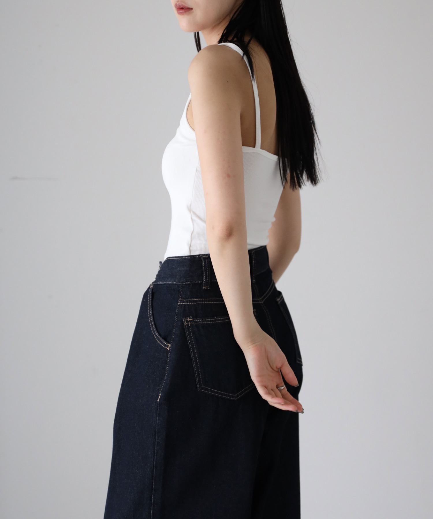 model：164cm. 着用サイズ：FREE