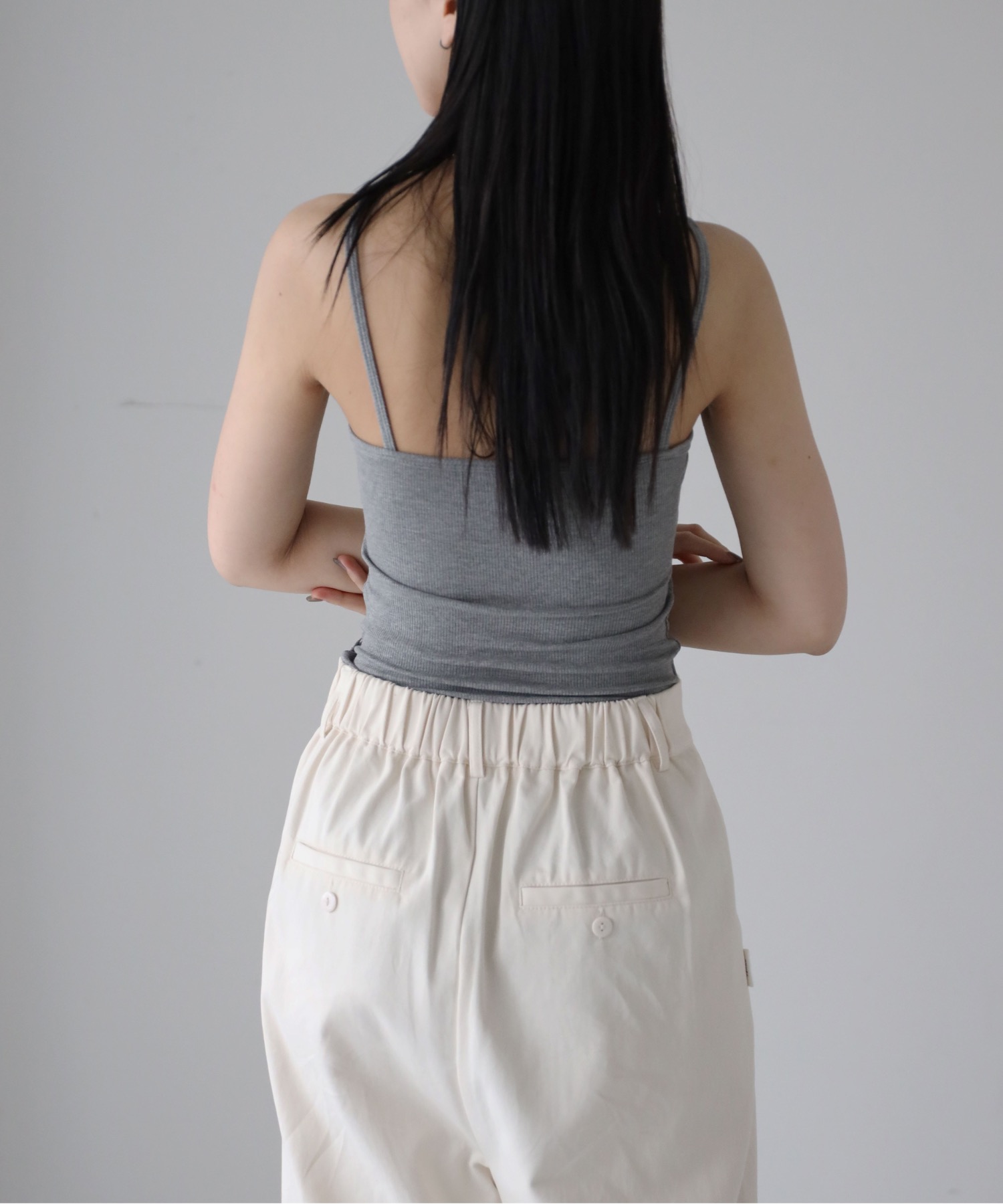 model：164cm. 着用サイズ：FREE
