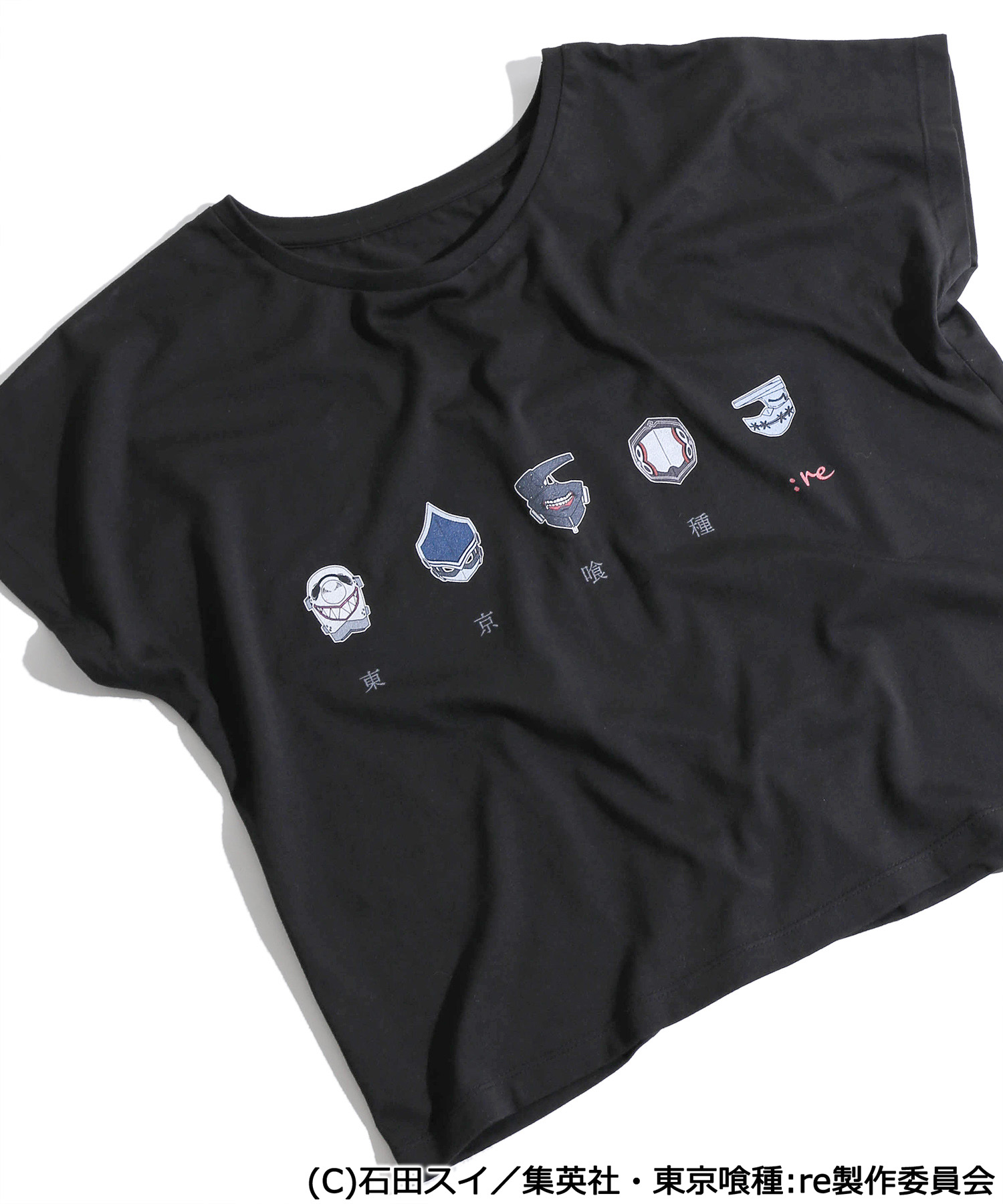 Wego 東京喰種トーキョーグール Reコラボドルマンプリントtシャツ Sas Unibuc Ro