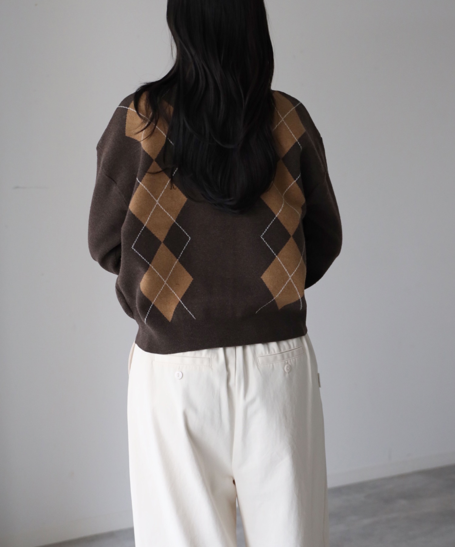 model：164cm. 着用サイズ：FREE