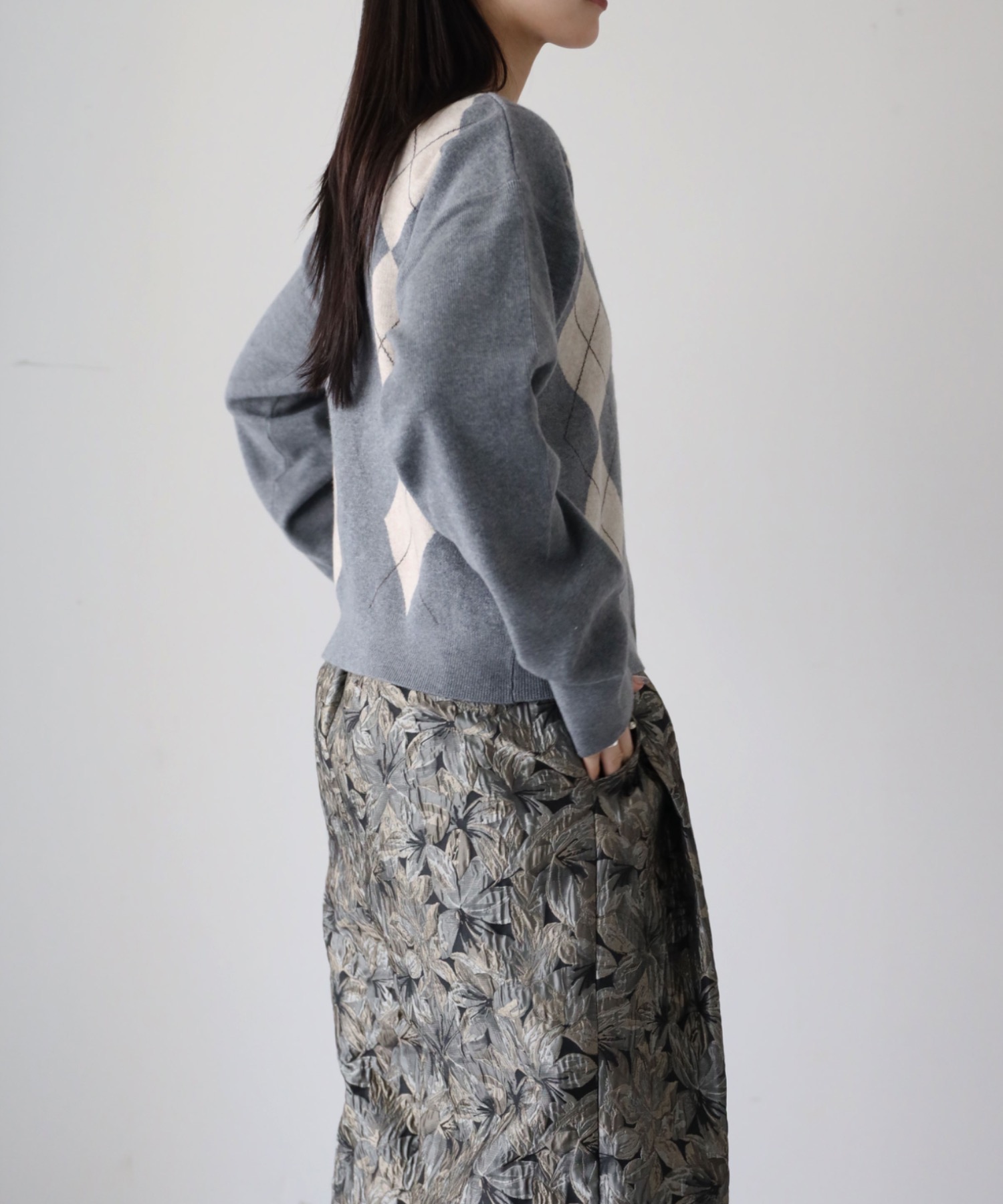 model：164cm. 着用サイズ：FREE