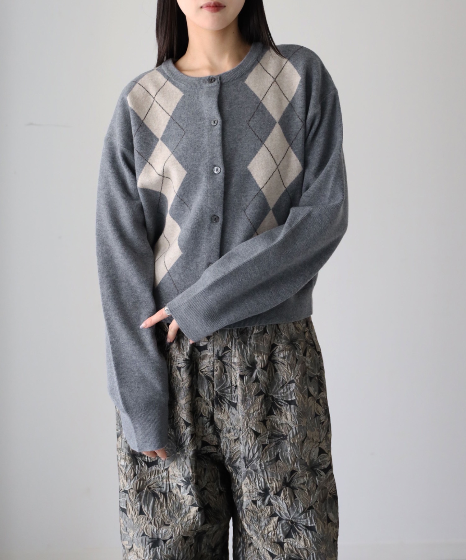 model：164cm. 着用サイズ：FREE
