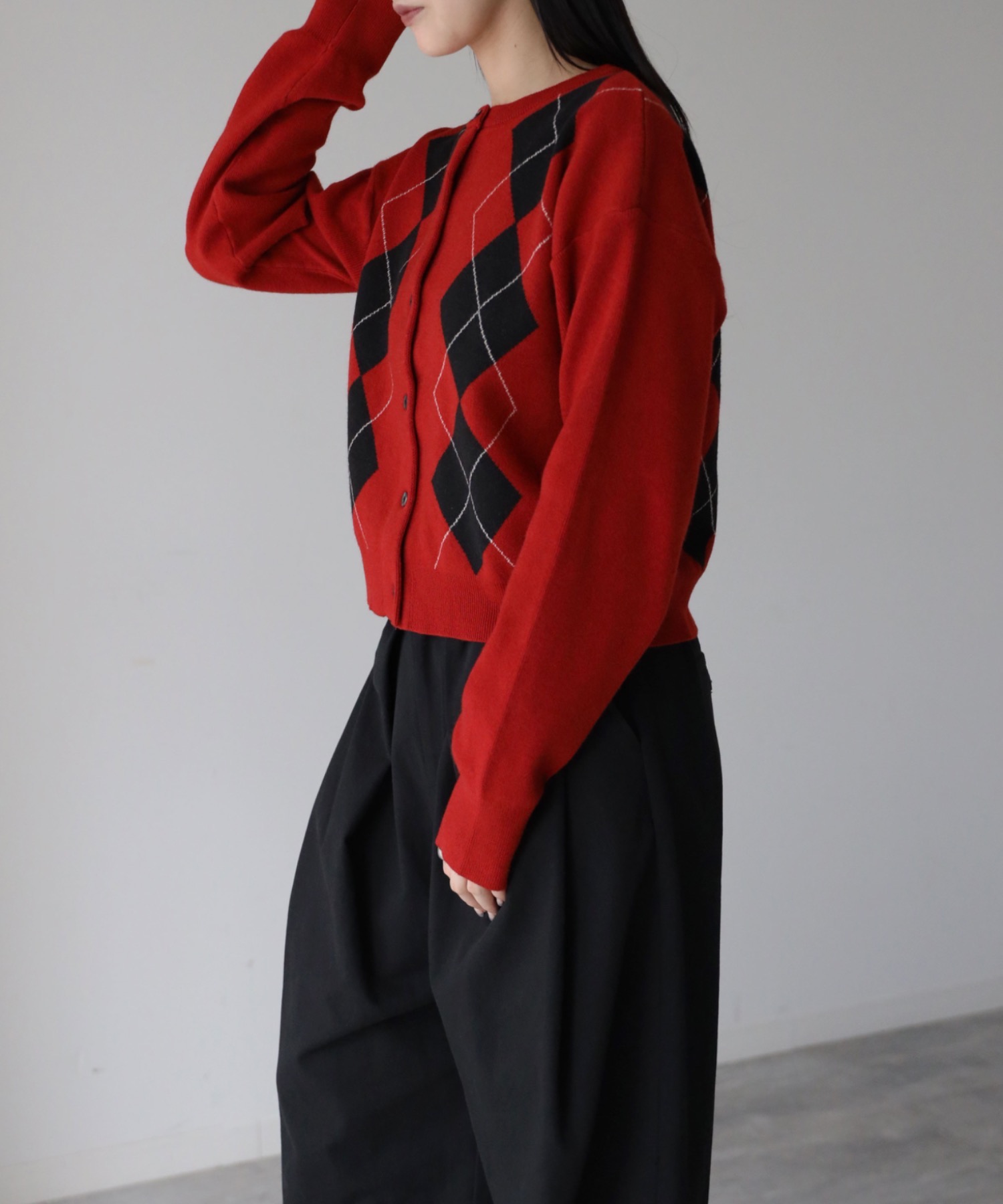 model：164cm. 着用サイズ：FREE