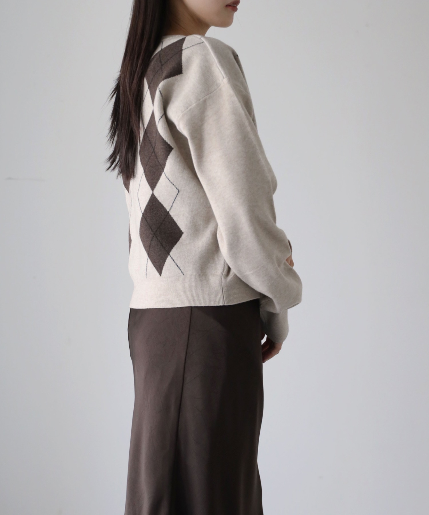 model：164cm. 着用サイズ：FREE