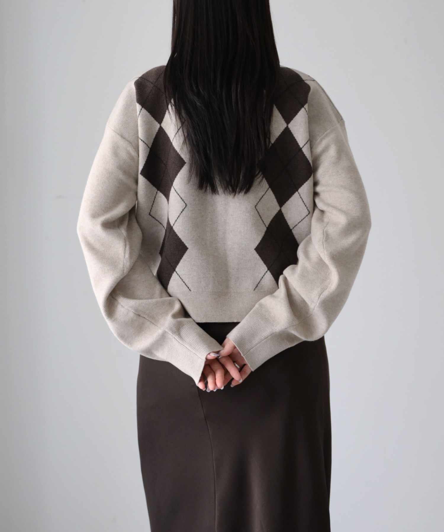 model：164cm. 着用サイズ：FREE