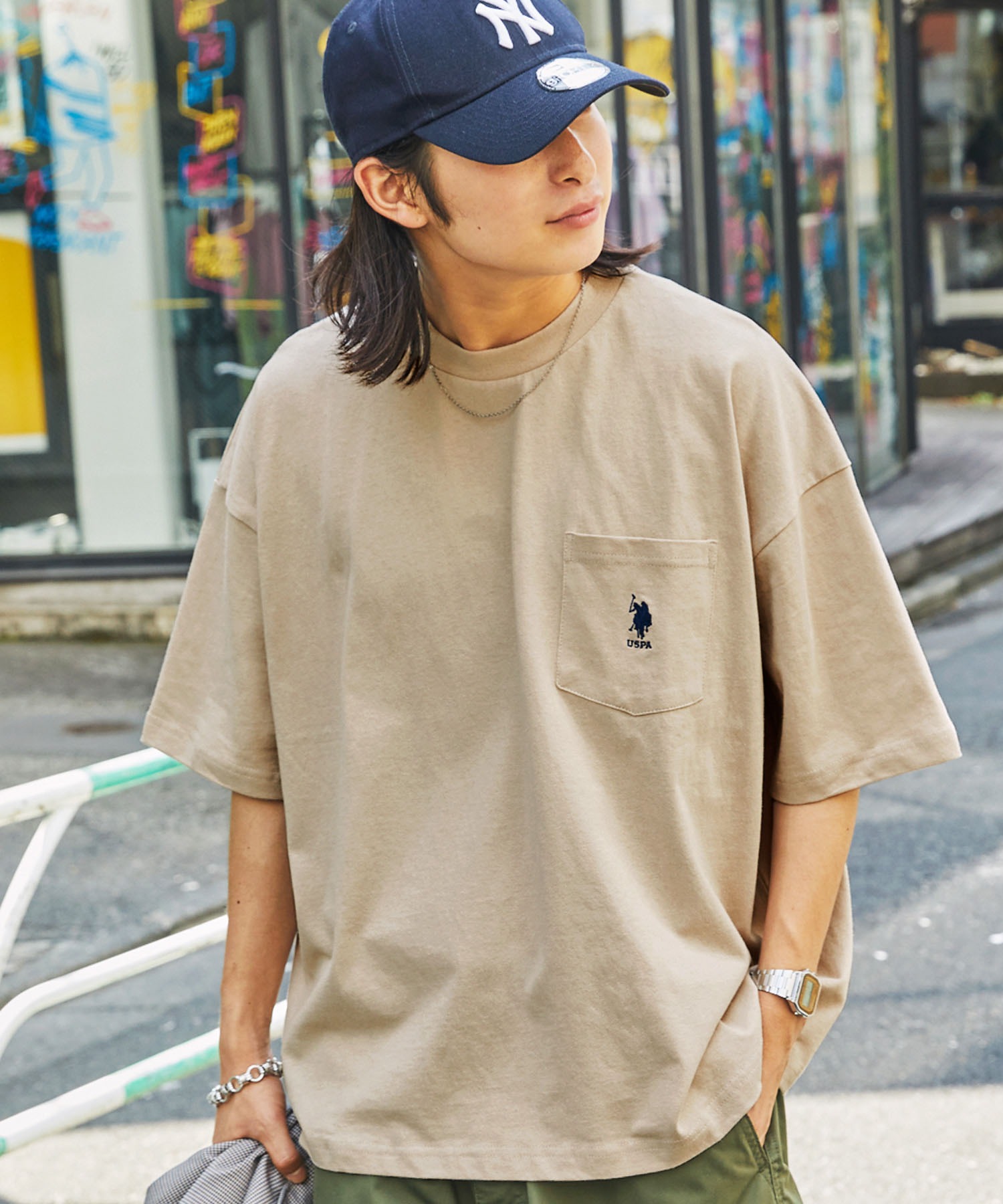 tシャツ Tシャツ U.S. POLO ASSN. ユーエスポロアッスン 別注オーバー