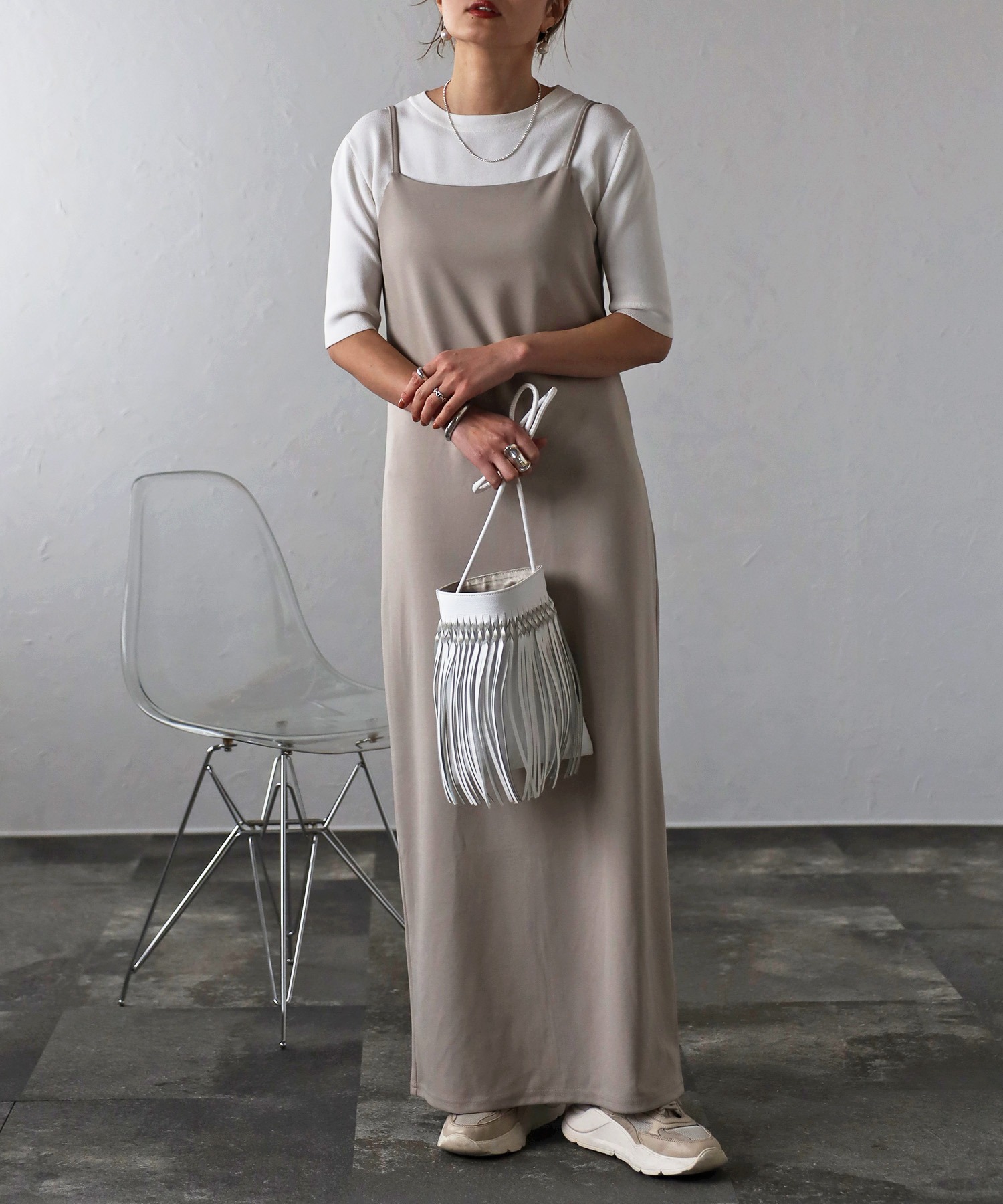 model：H158 着用サイズ：M