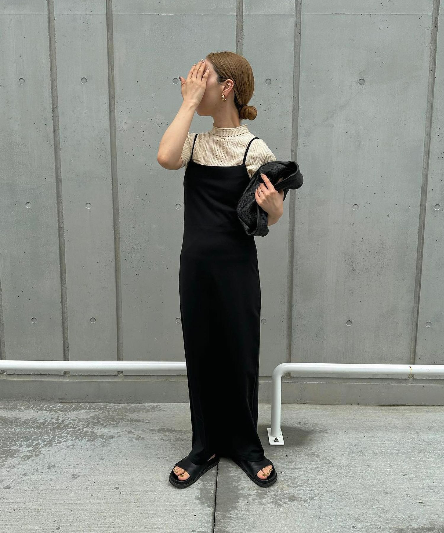 model：H159 着用サイズ：S