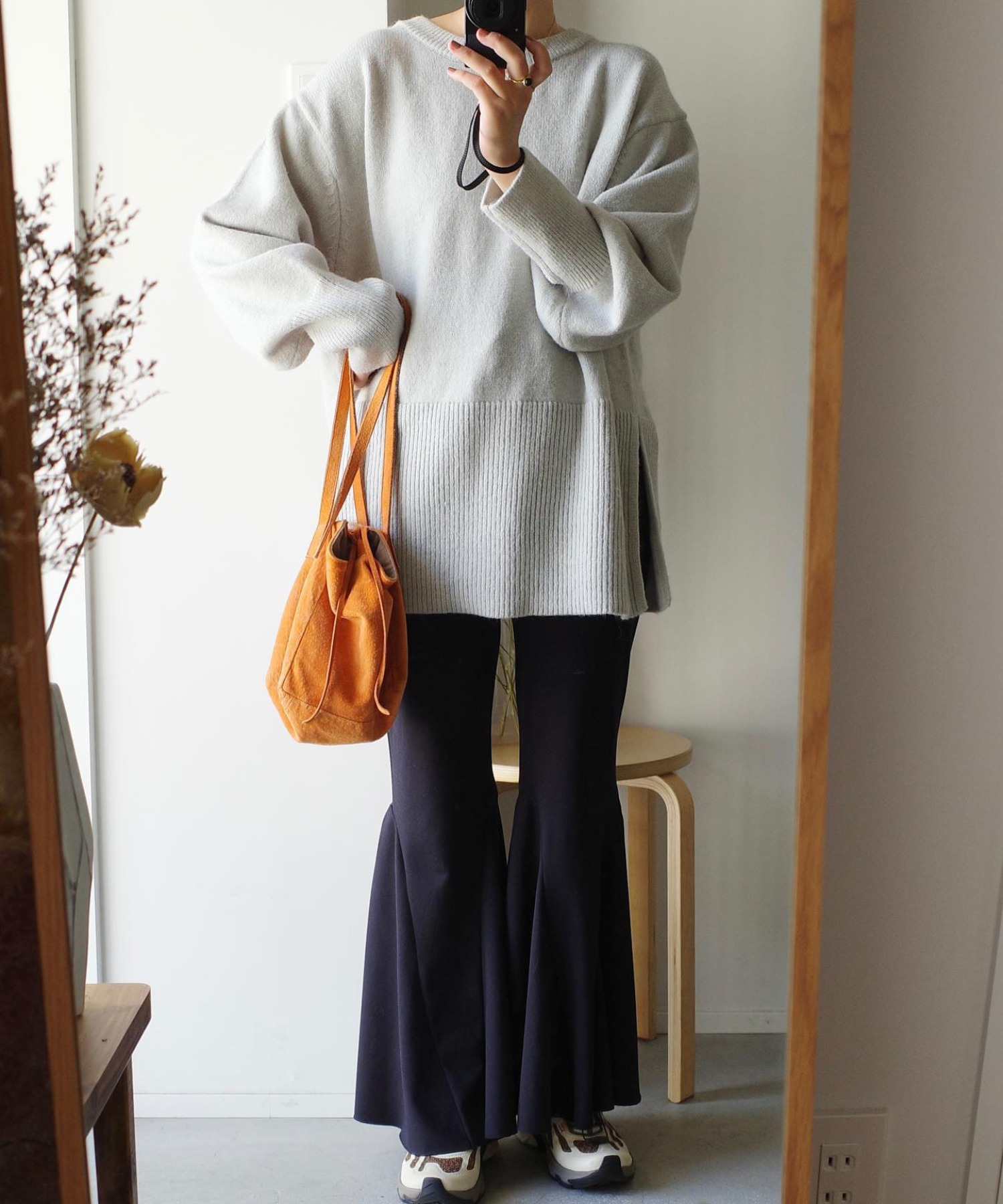 model：H158 着用サイズ：FREE