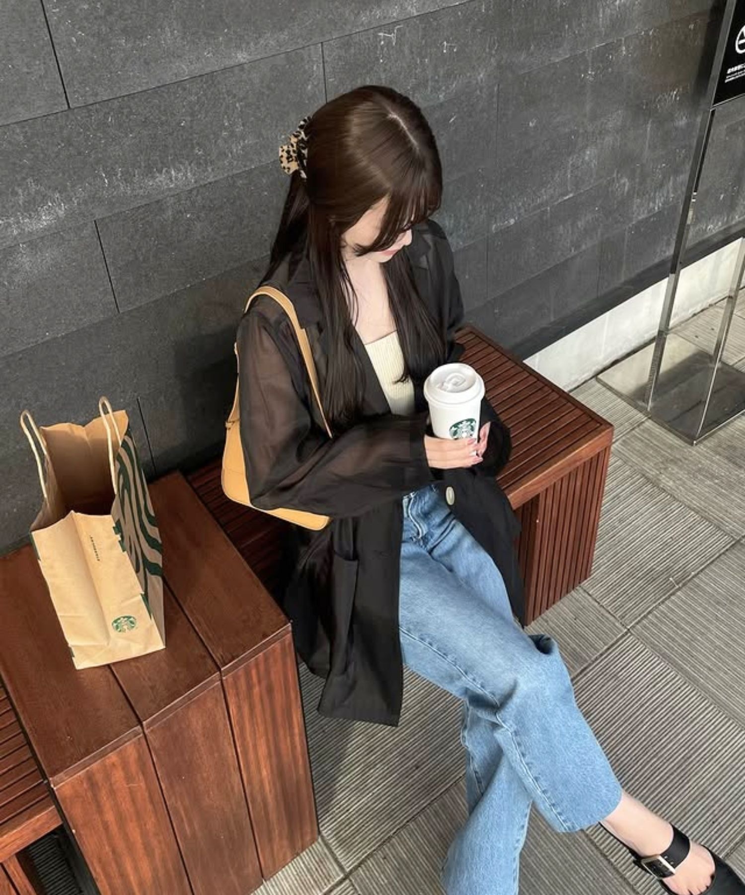 model：H153 着用サイズ：FREE