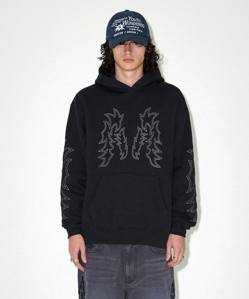mahagrid/マハグリッド』WESTERN STITCH HOODIE/ウエスタンステッチ