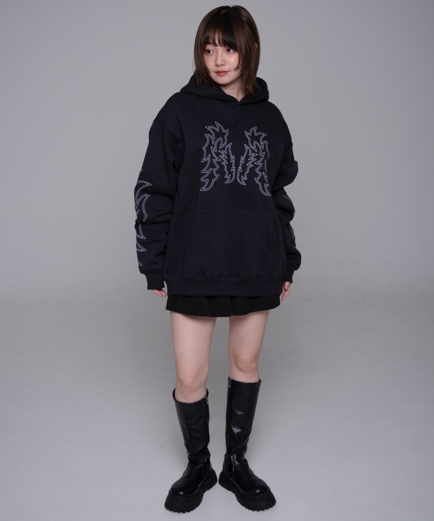 mahagrid/マハグリッド』WESTERN STITCH HOODIE/ウエスタンステッチ