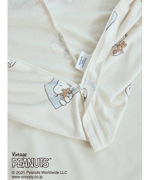 PEANUTS】【Sleep】SNOOPY×BEAR 総柄2点セット（シングル）