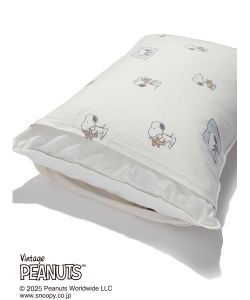 【PEANUTS】【Sleep】SNOOPY×BEAR 総柄2点セットシングル gelato pique（ジェラートピケ） Sleep PEANUTS オリジナルアート 総柄