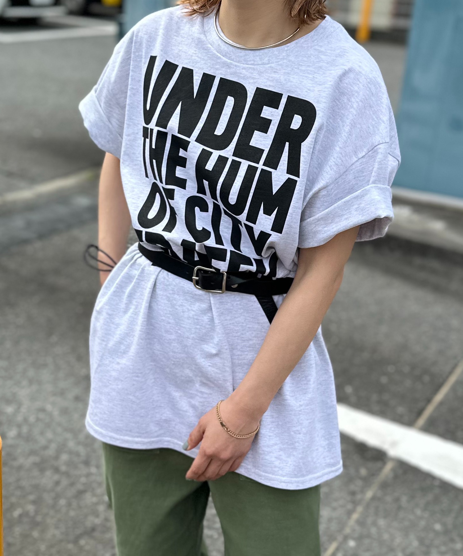 オートミール
model:154cm 着用サイズ:Lサイズ
