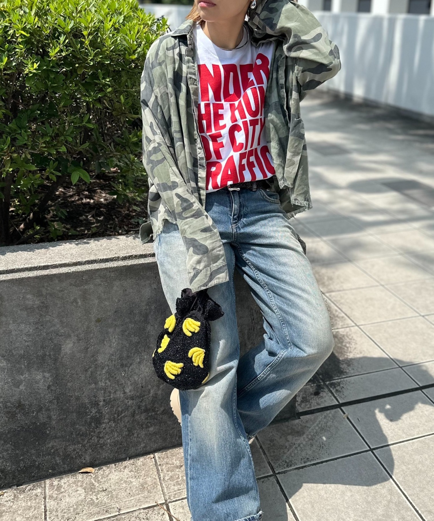ホワイト
model:154cm 着用サイズ:Mサイズ