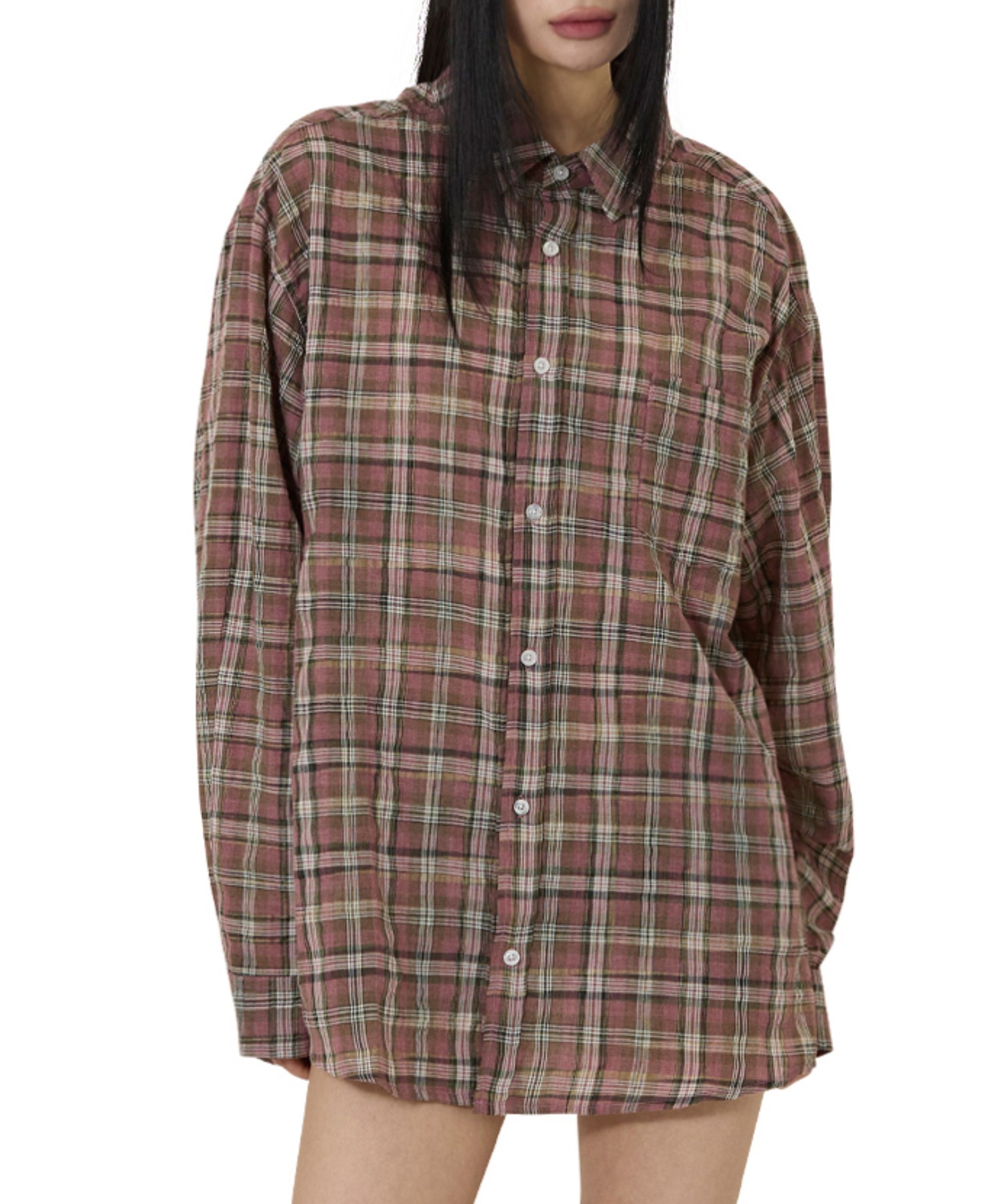 VINTAGE FLANNEL CHECK SHIRT ヴィンテージ シャツ OY/オーワイ』VINTAGE CHECK SHIRT/ヴィンテージ チェックシャツ OY│A
