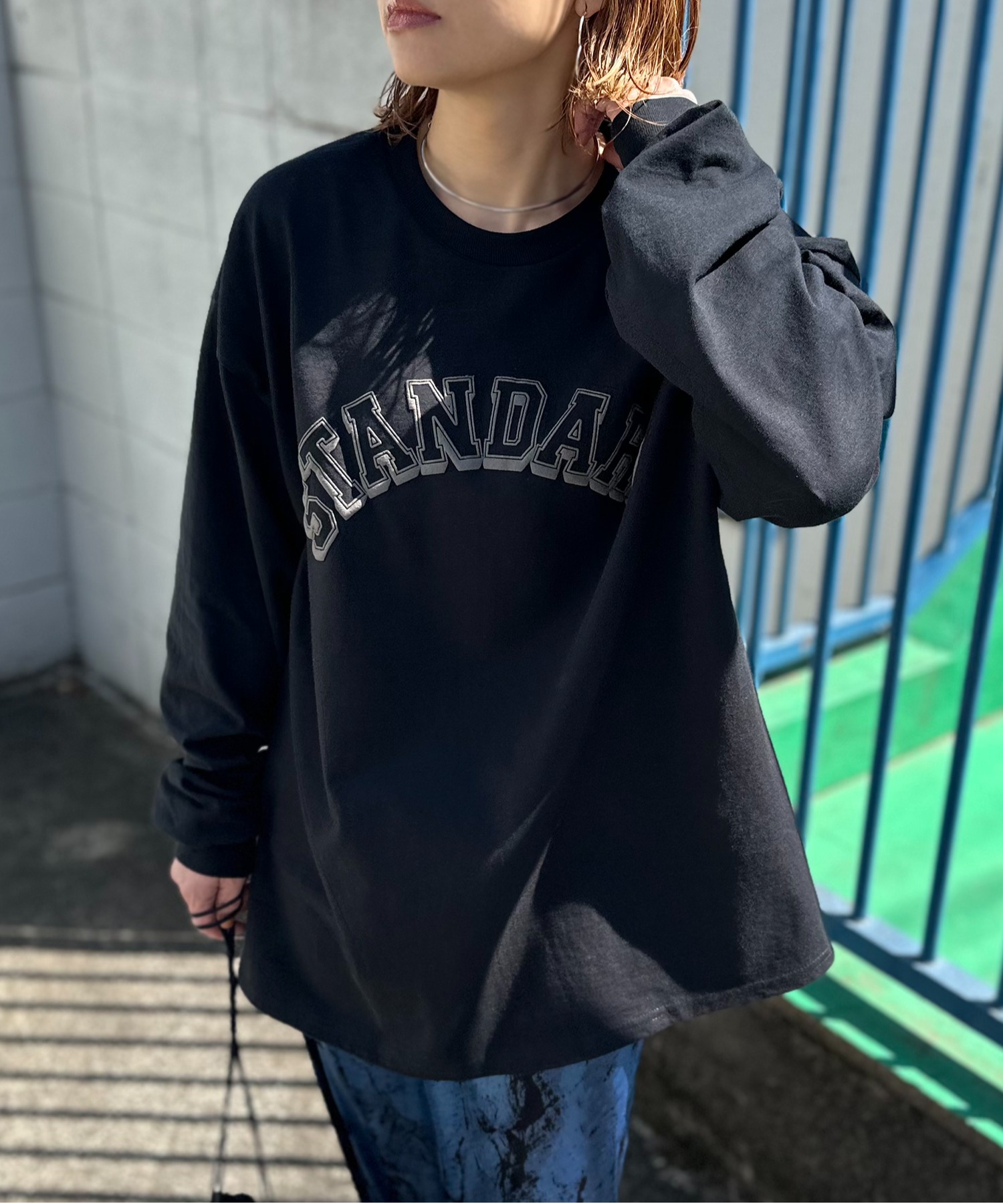 ブラック
model:154cm 着用サイズ:XLサイズ