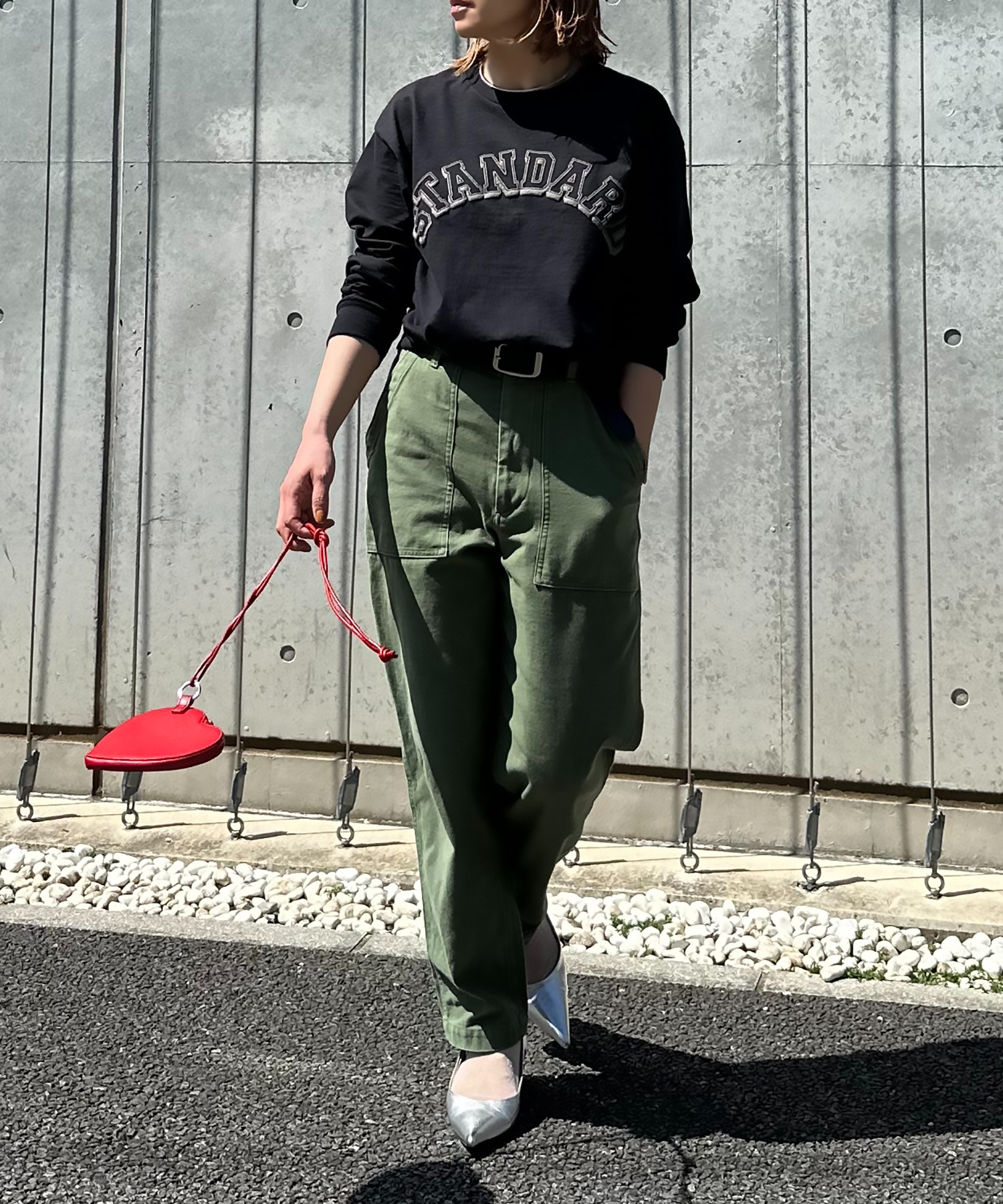 ブラック
model:154cm 着用サイズ:Mサイズ