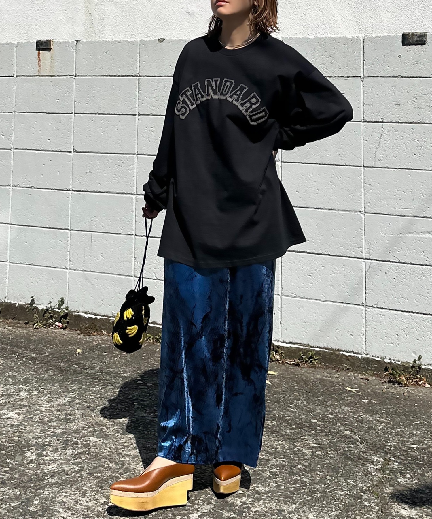 model:154cm 着用サイズ:XLサイズ