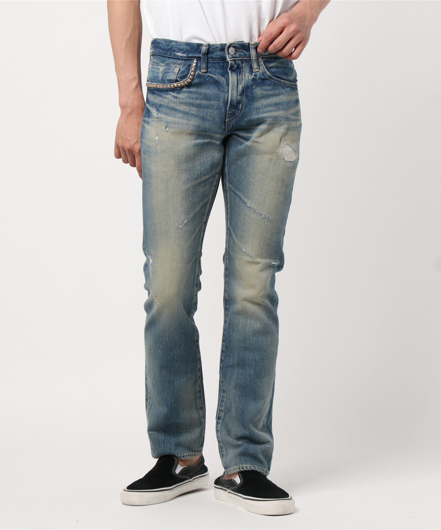 RW CLASH加工デニムスリムストレートパンツ HYSTERIC GLAMOUR MEN│HYSTERIC GLAMOUR ONLINE STORE ヒステリックグラマーオンラインストア RW CLASH加工デニムスリムストレートパンツ HYSTERIC GLAMOUR MEN│HYSTERIC GLAMOUR ONLINE STORE ヒステリックグラマーオンラインストア