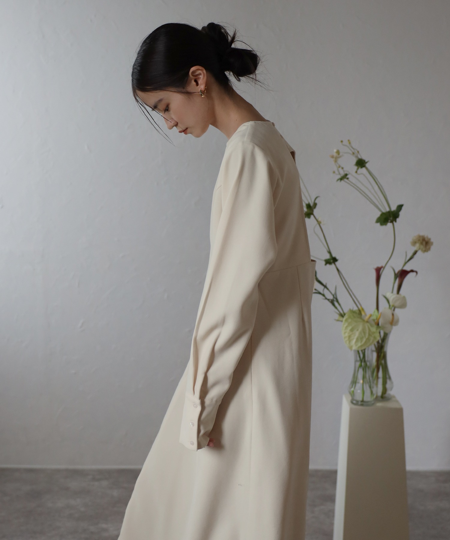 BONJOUR SAGAN公式オンラインストア / back open long sleeve one