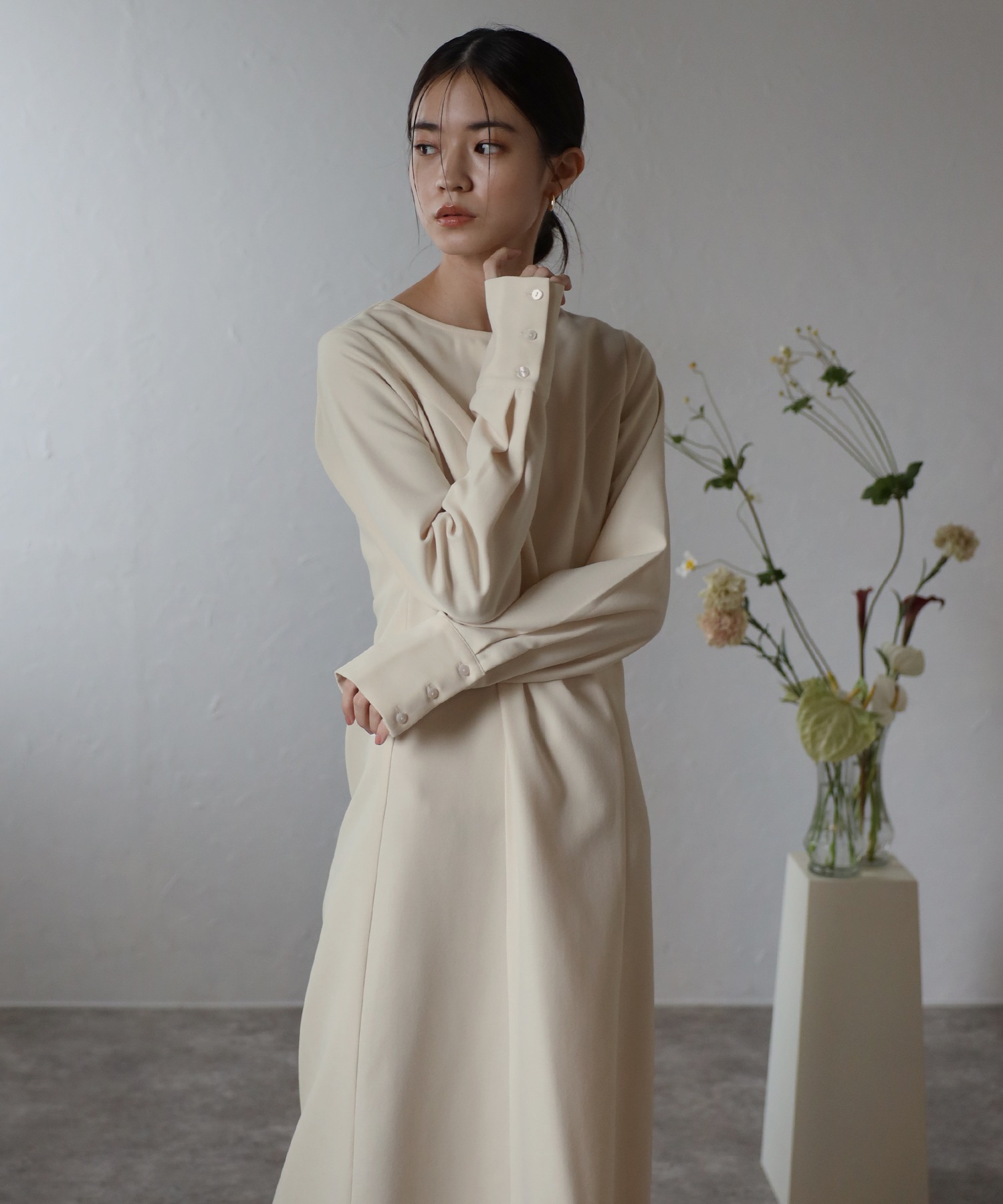 BONJOUR SAGAN公式オンラインストア / back open long sleeve one