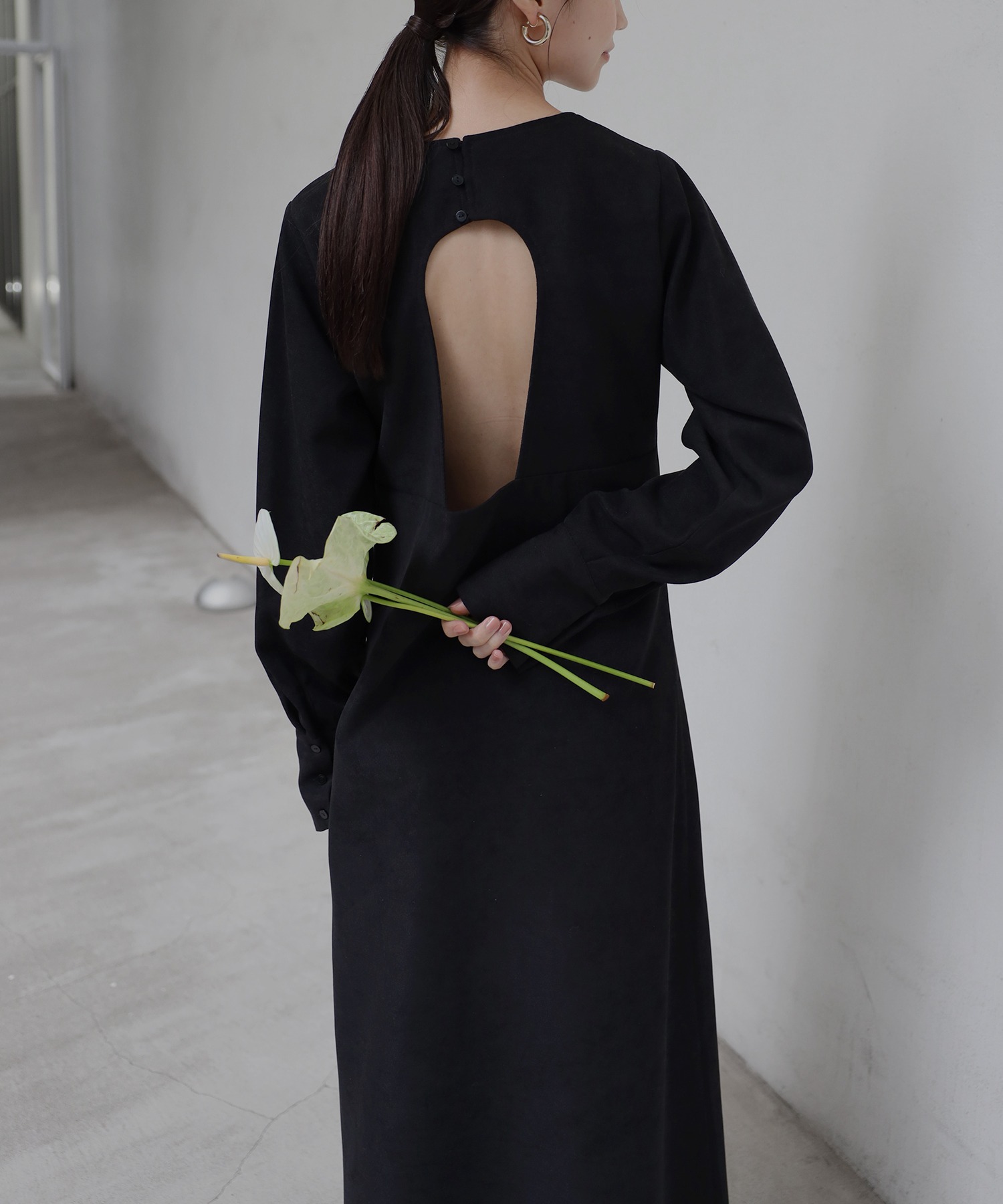 BONJOUR SAGAN公式オンラインストア / back open long sleeve one