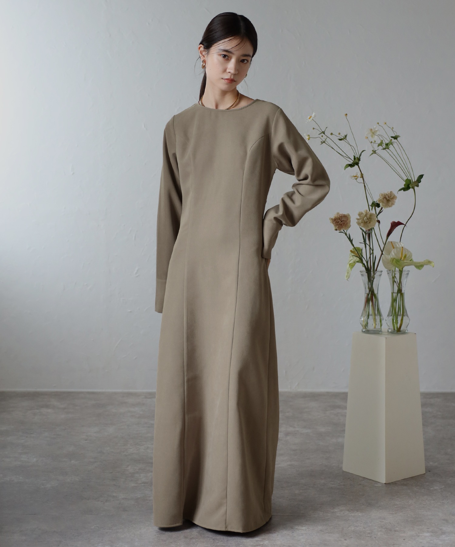 BONJOUR SAGAN公式オンラインストア / back open long sleeve one