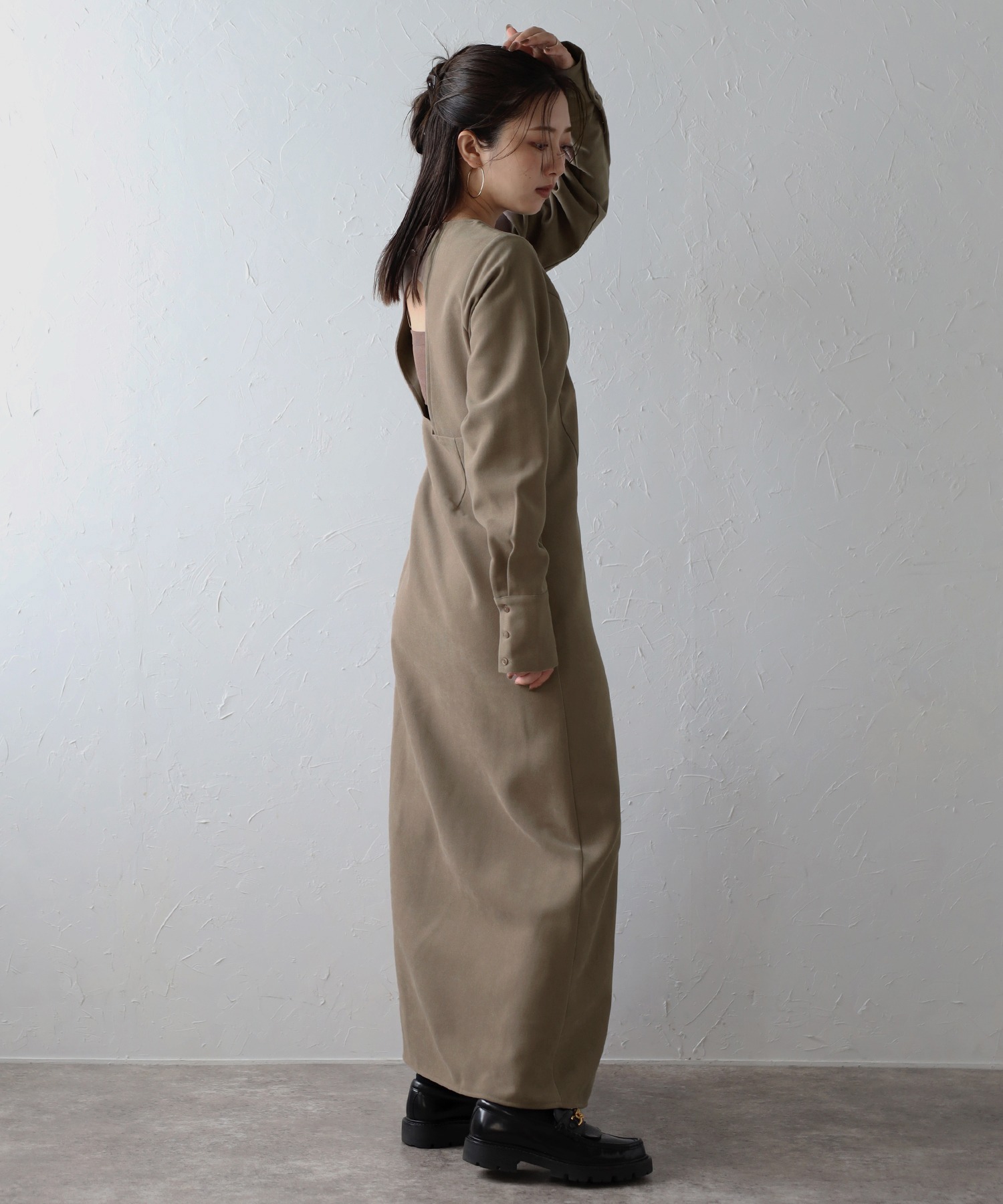 model：H160 着用サイズ：FREE
