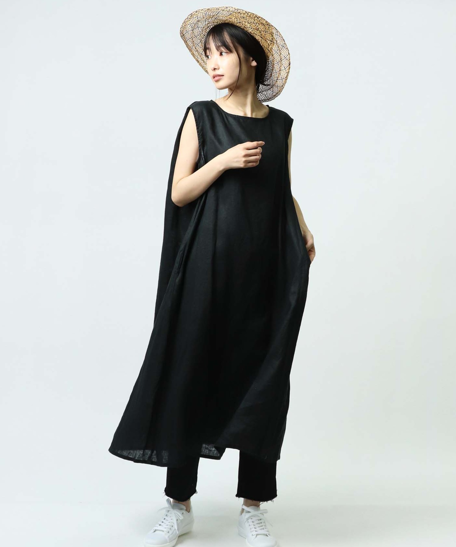 Heavenly ヘヴンリー リネンプルオーバーワンピース Linen N S Pullover Onepice Salle De Bal Salle De Bal The Barefoot Online サルデバル ザベアフット オンライン