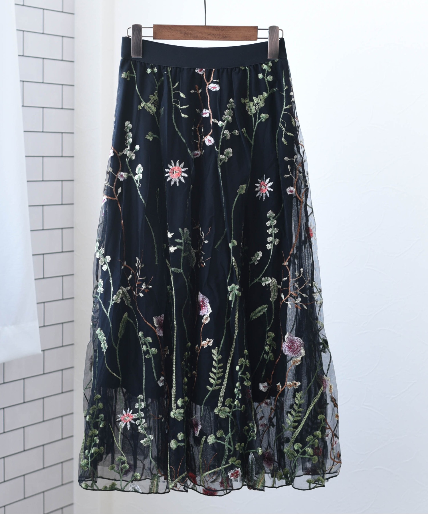 カラフル花刺繍チュールスカート Myrdal Eimee Law Lhelbie 公式オンラインストア