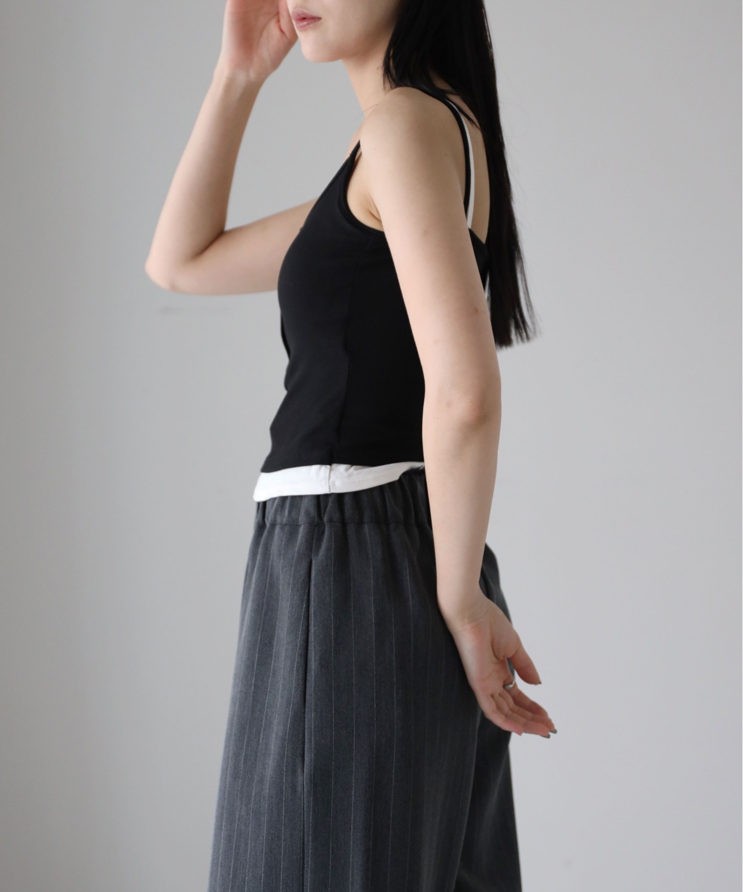model：164cm. 着用サイズ：FREE