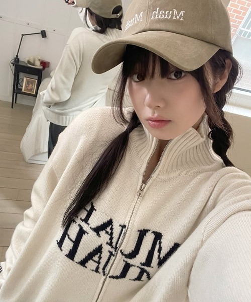 セール】KNIT ZIP-UP/ニットジップアップ（ニット/セーター