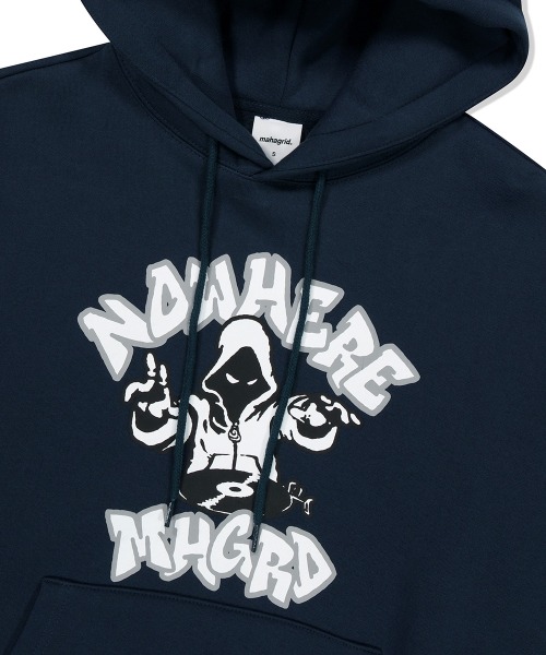 mahagrid/マハグリッド』 NOWHERE DJ HOODIE/ノーウェアー DJ