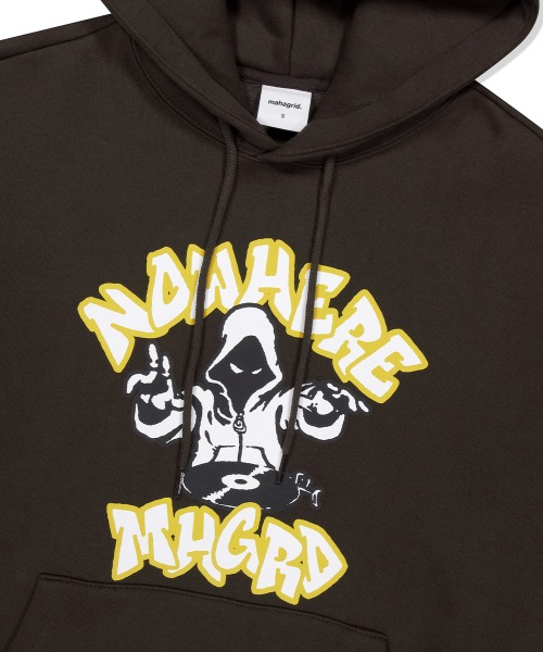 mahagrid/マハグリッド』 NOWHERE DJ HOODIE/ノーウェアー DJ