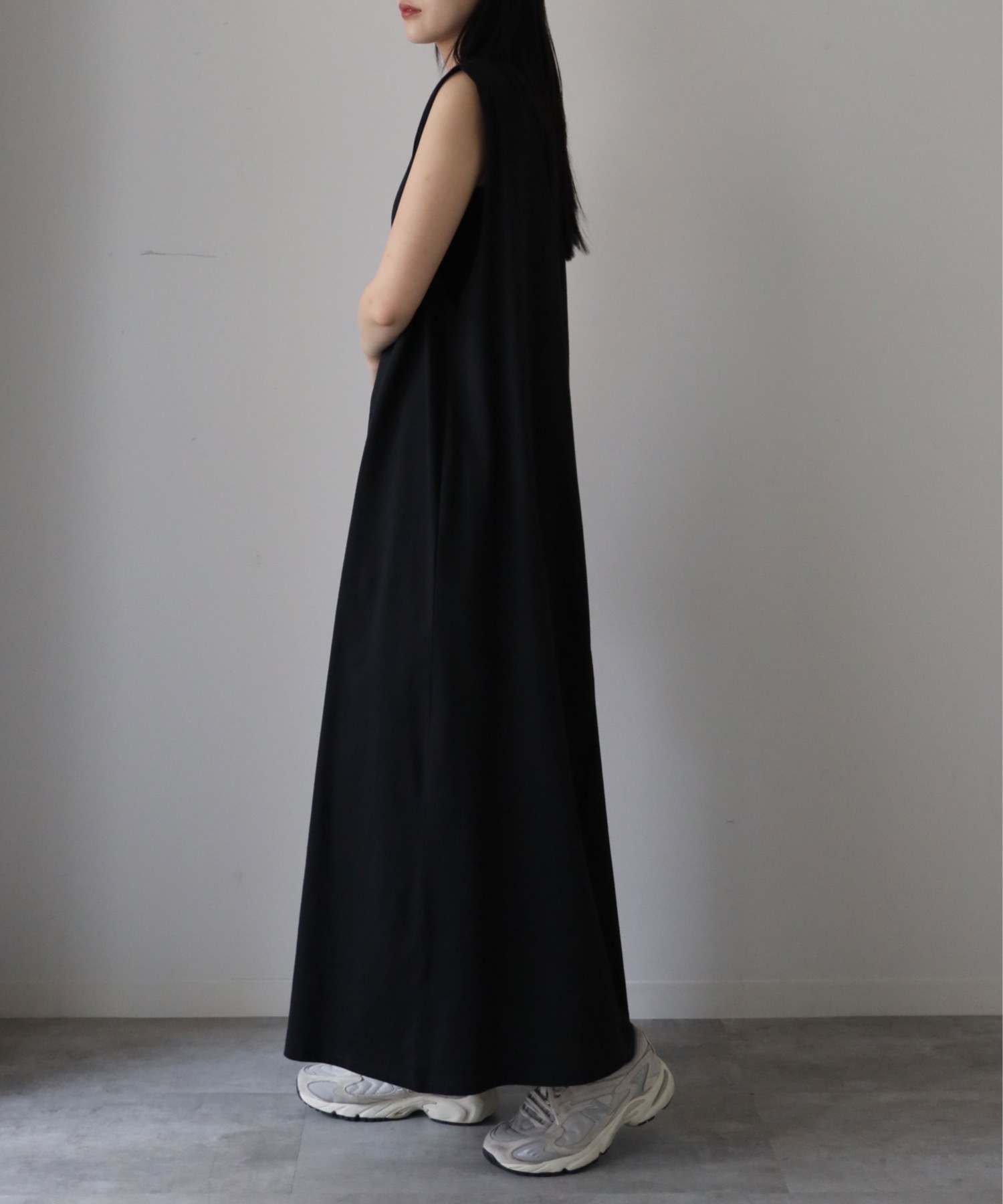 model：164cm. 着用サイズ：FREE