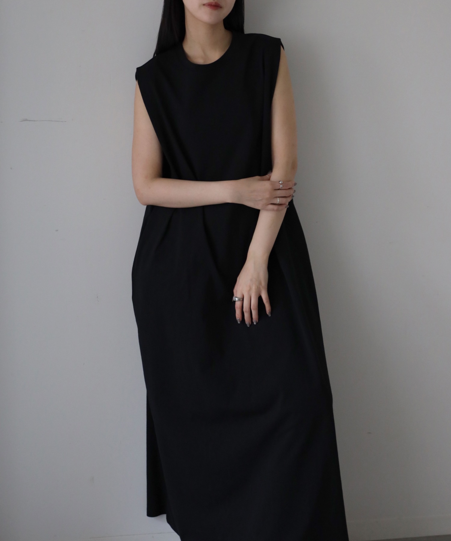 model：164cm. 着用サイズ：FREE