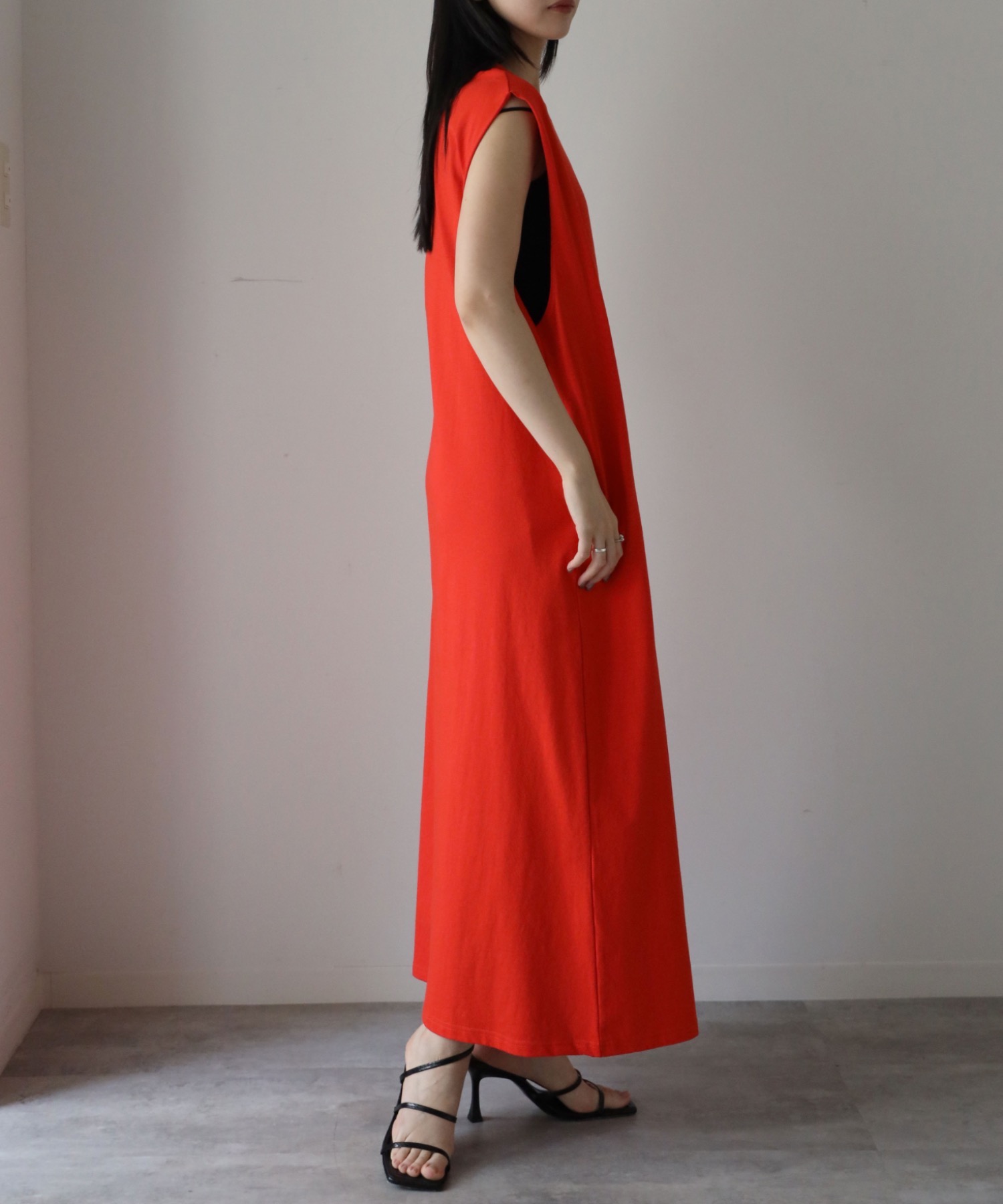 model：164cm. 着用サイズ：FREE