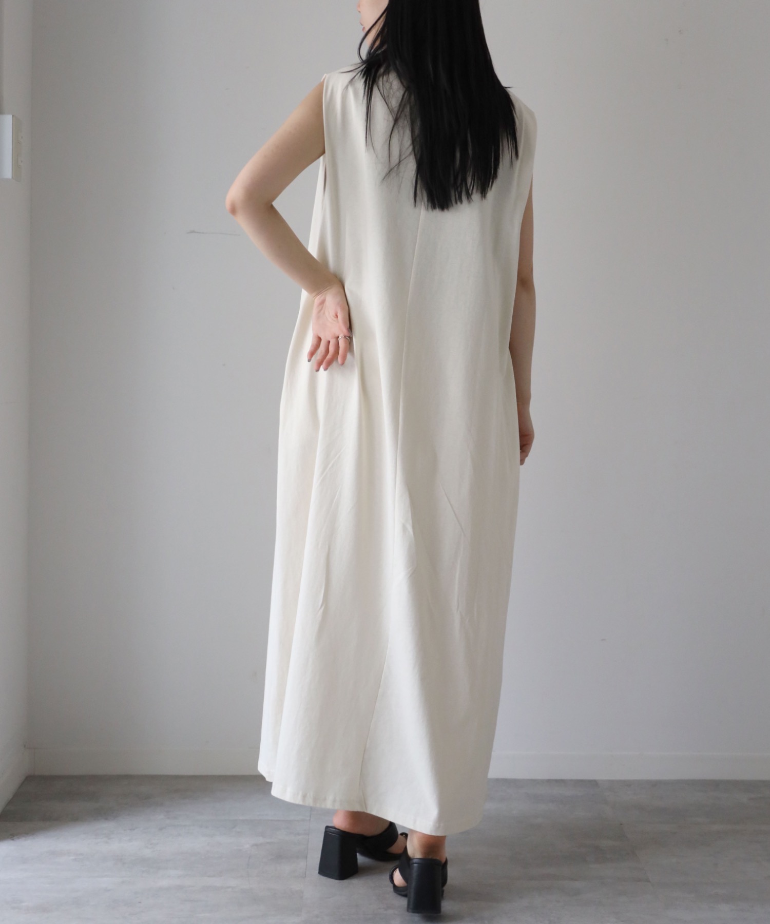 model：164cm. 着用サイズ：FREE