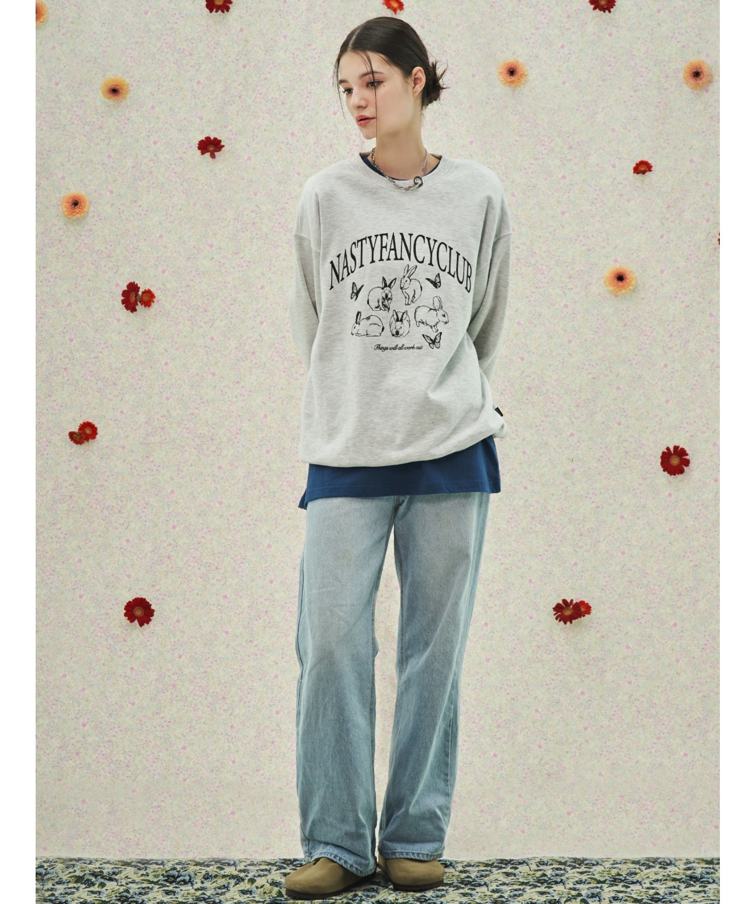 A'GEM/9 × .kom『 FANCY CLUB/ファンシークラブ』MALLOW VARSITY