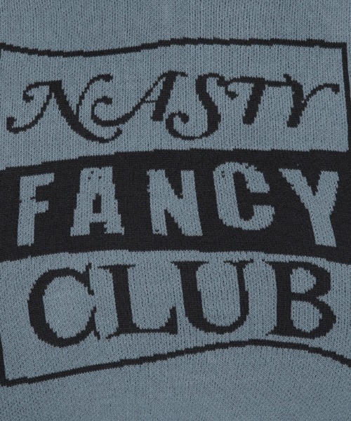 A'GEM/9 × .kom『 FANCY CLUB/ファンシークラブ』WAVE LINE KNIT
