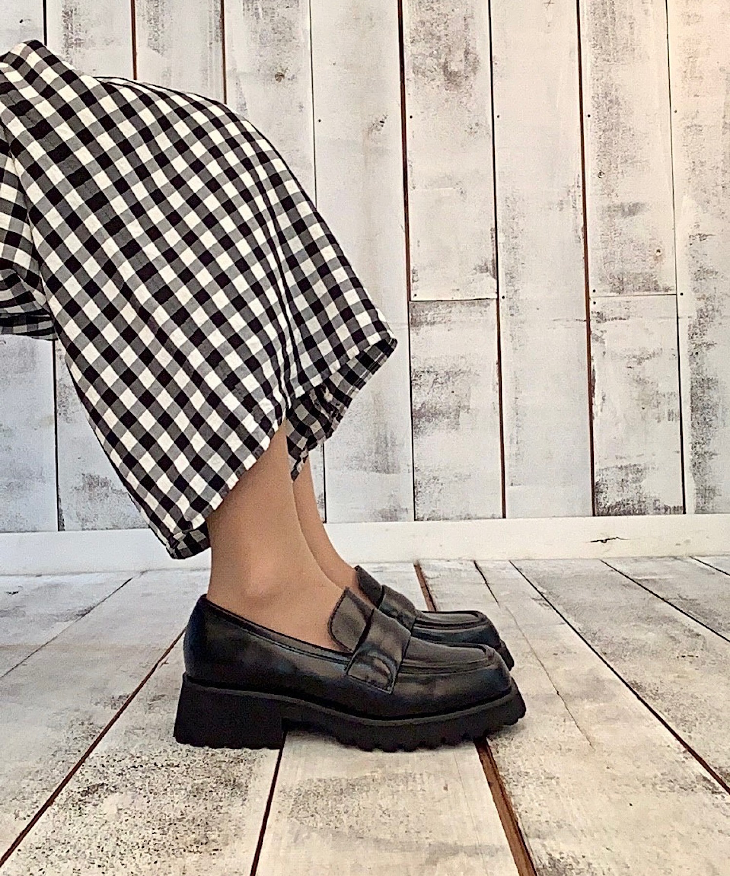 厚底ローファー ALL BLACK│Jeffrey Campbell OFFICIAL ONLINE