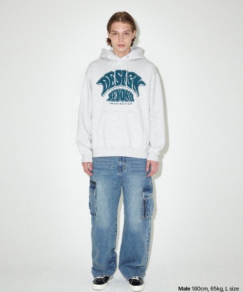 mahagrid/マハグリッド』BEYOND HOODIE/ビヨンドデザイン プルオーバー