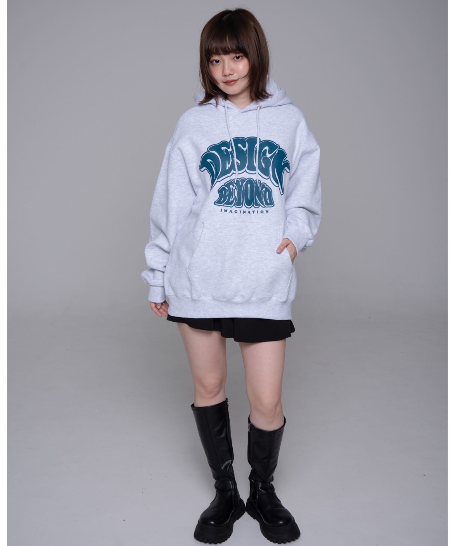 パーカー 「mahagrid/マハグリッド」BEYOND HOODIE/ビヨンドデザイン プルオーバーパーカー レディース メンズ mahagrid/マハグリッド』BEYOND HOODIE/ビヨンドデザイン プル