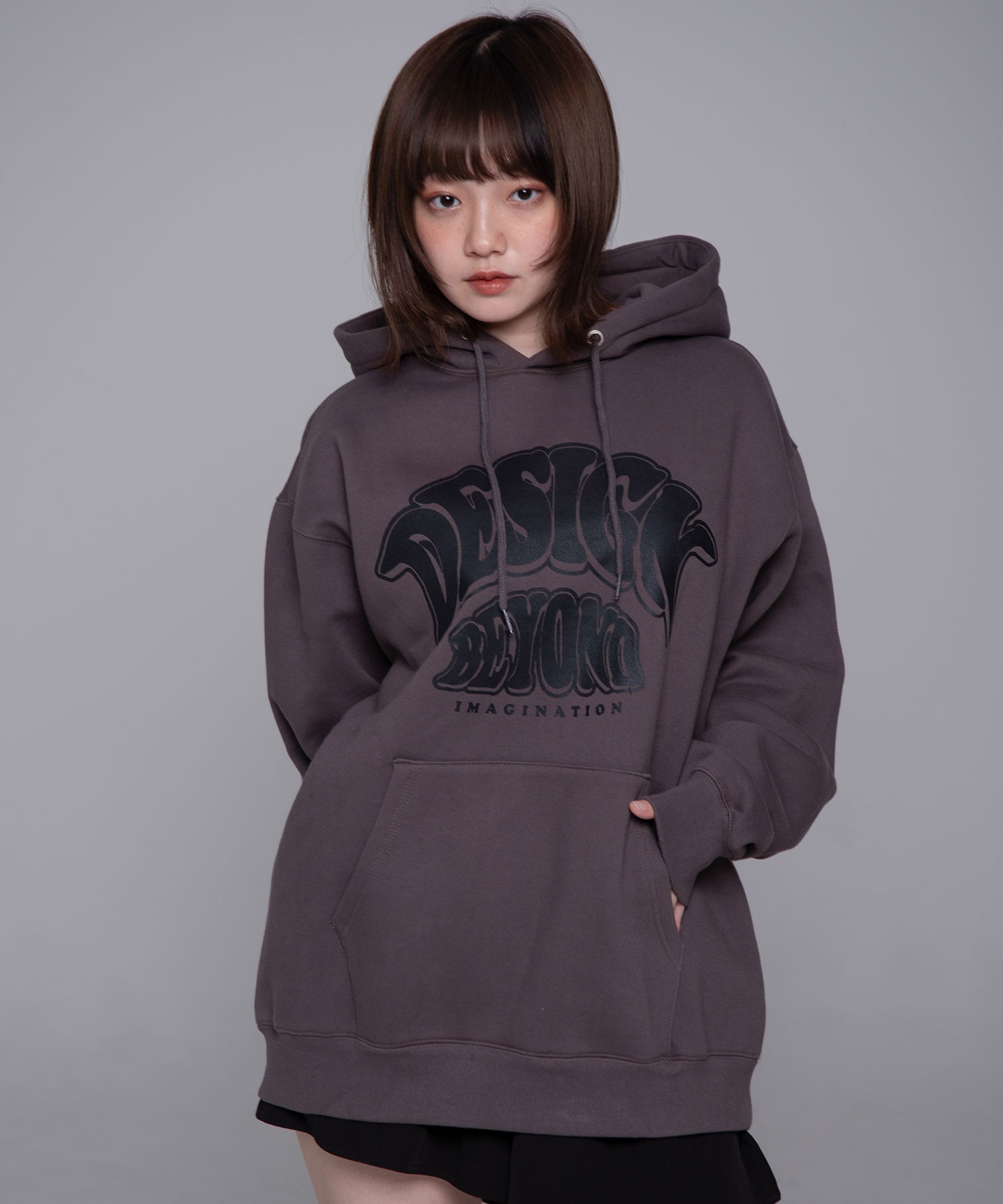 mahagrid/マハグリッド』BEYOND HOODIE/ビヨンドデザイン プルオーバー