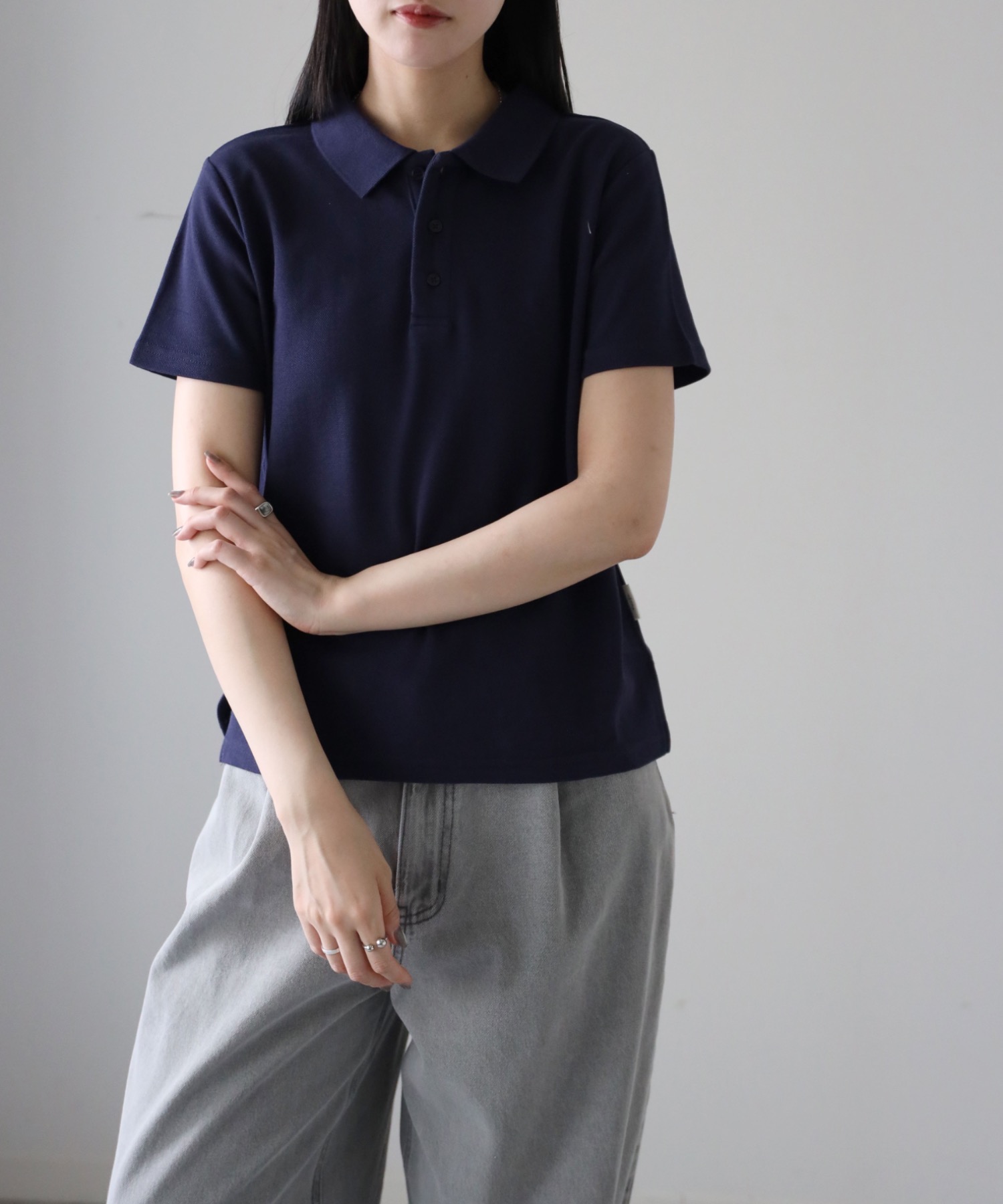 model：164cm. 着用サイズ：FREE